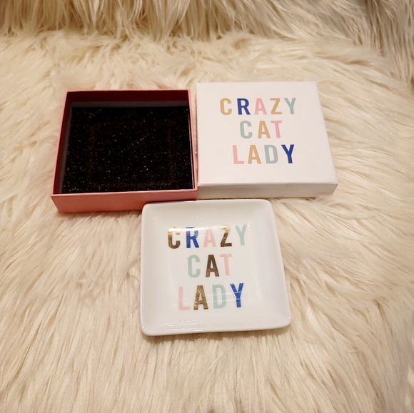 Fringe Crazy Cat Lady Decorative Tray - Picture 3 of 5